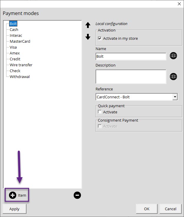 Setup - Invoice Tab